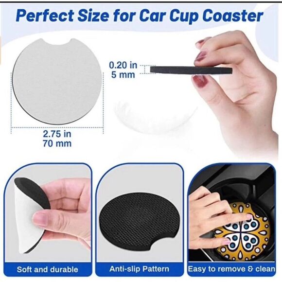 Animal Print 4x4 Coaster Set - Picture 9 of 10